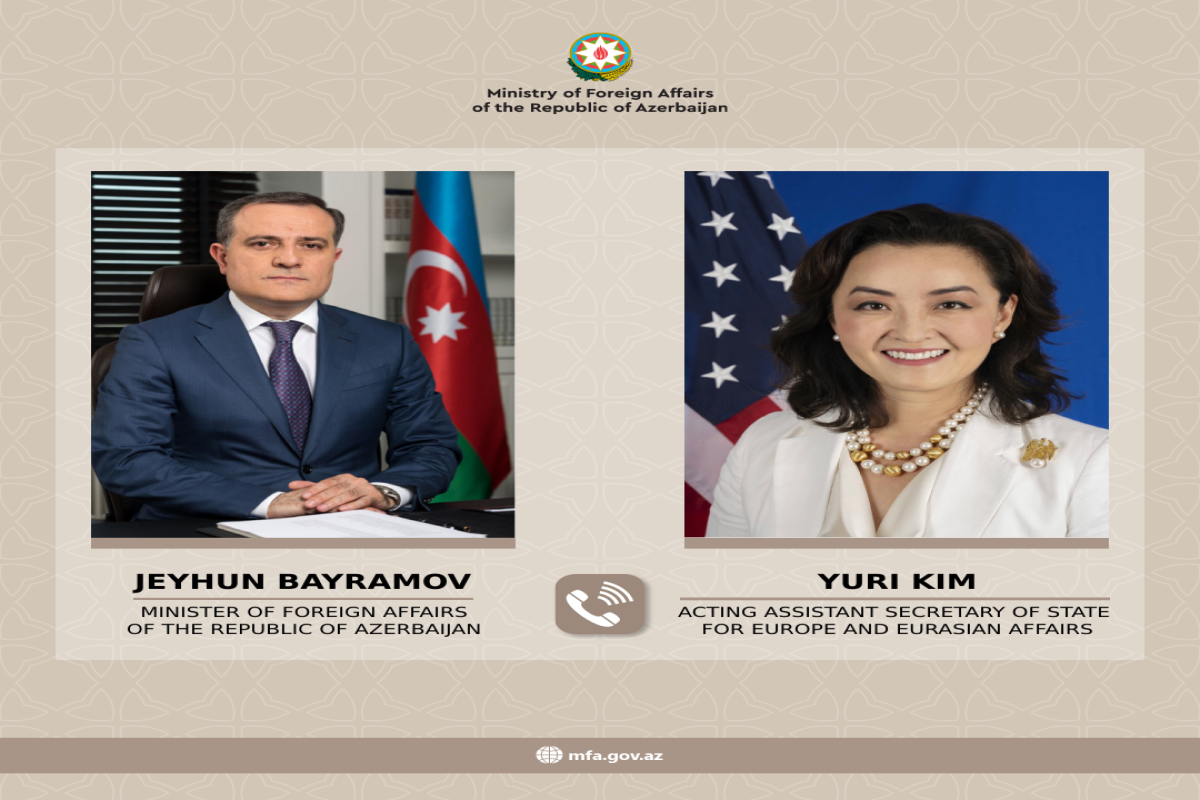 Azerbaijani FM informs acting US Assistant Secretary of State about Armenia's provocations