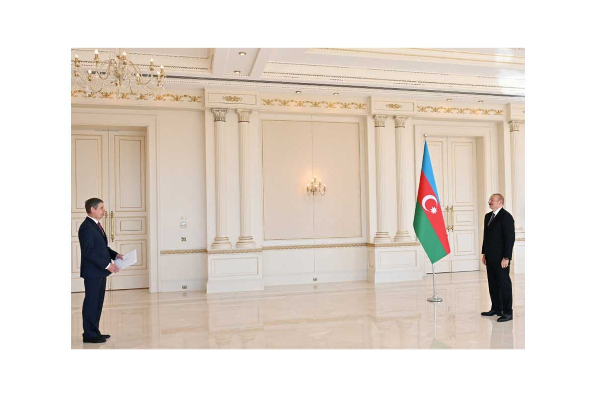 President Ilham Aliyev received credentials of incoming ambassador of Russia-UPDATED 