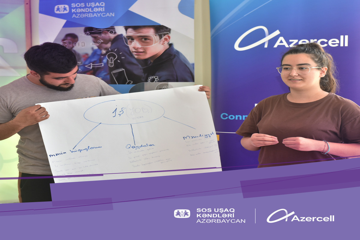 “SOS Children’s Village Azerbaijan” organizes summer camp with Azercell’s support