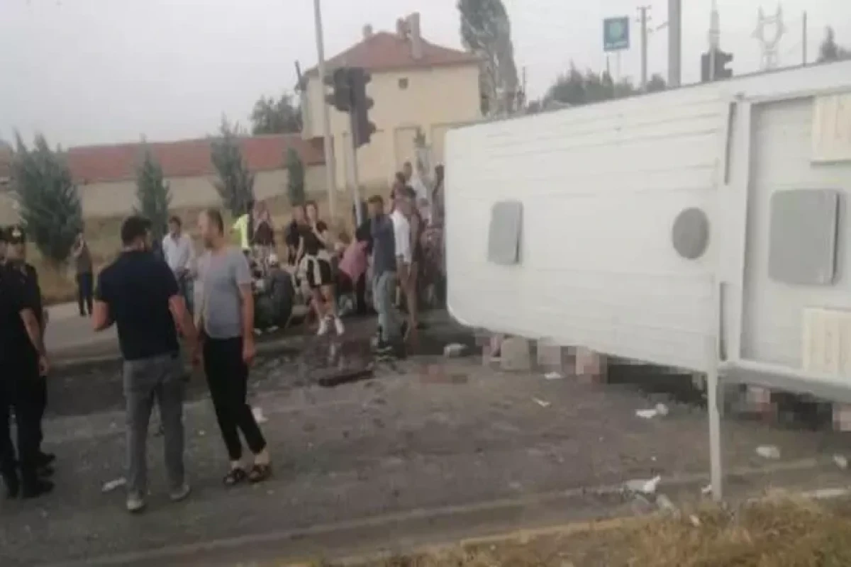 30 injured as a bus overturned in Türkiye