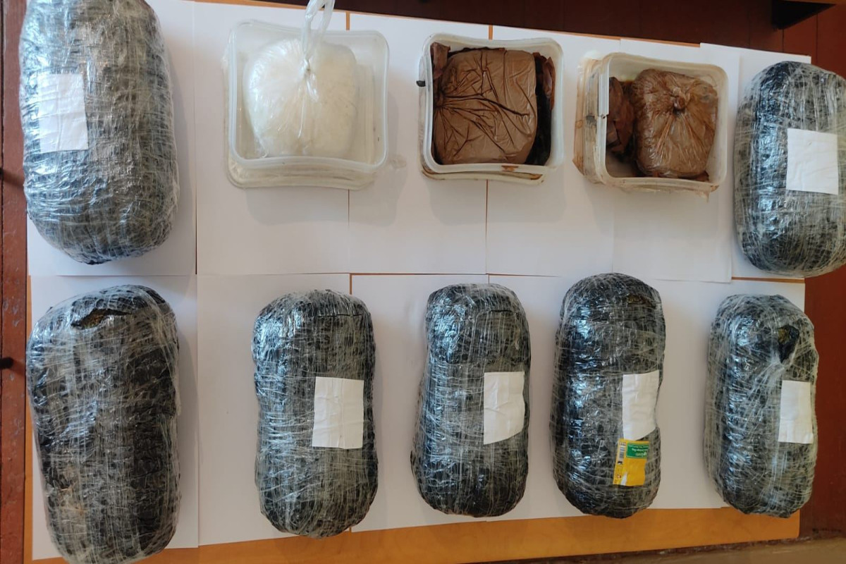 Azerbaijan SBS prevents drug smuggling from Iran