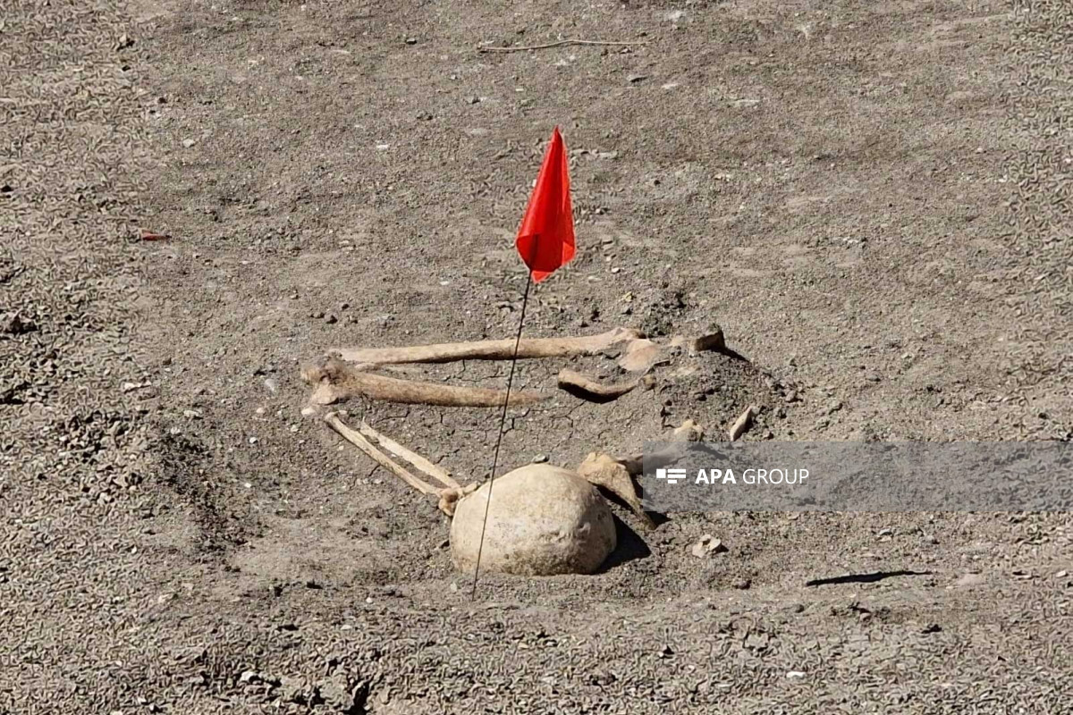 Azerbaijan finds another mass grave in Shusha-PHOTO 