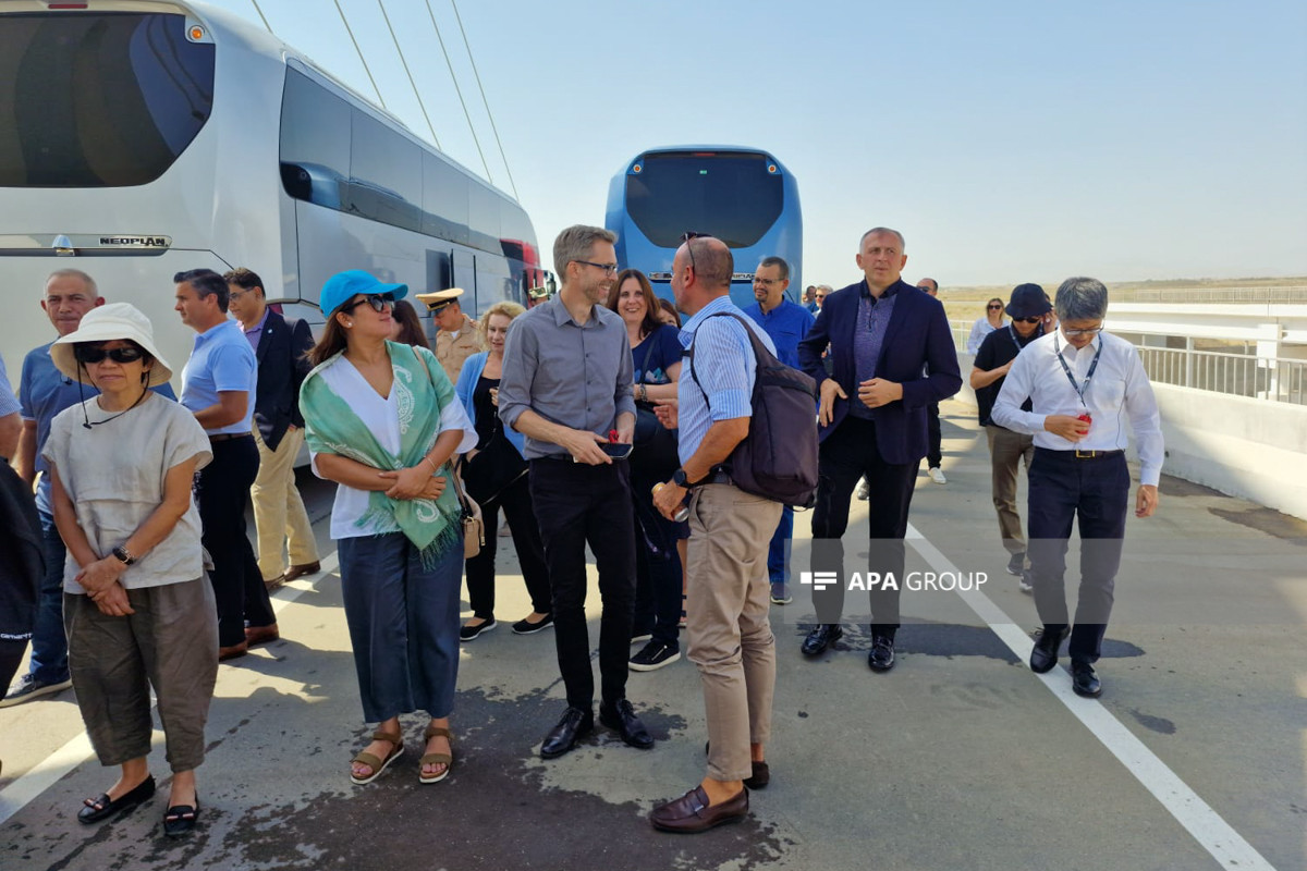 Foreign diplomats visit Aghdam-PHOTO -UPDATED 