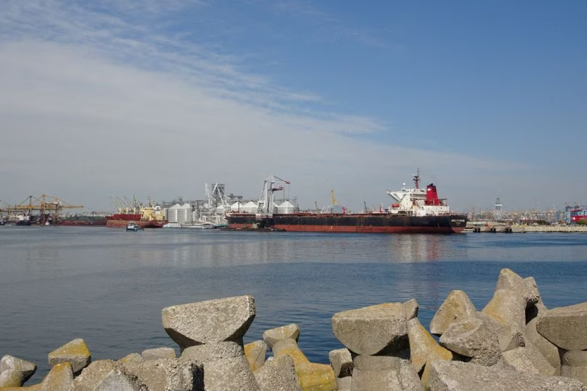 Romanian Black Sea port shipped 8.1 mln tons of Ukrainian grain in Jan-July