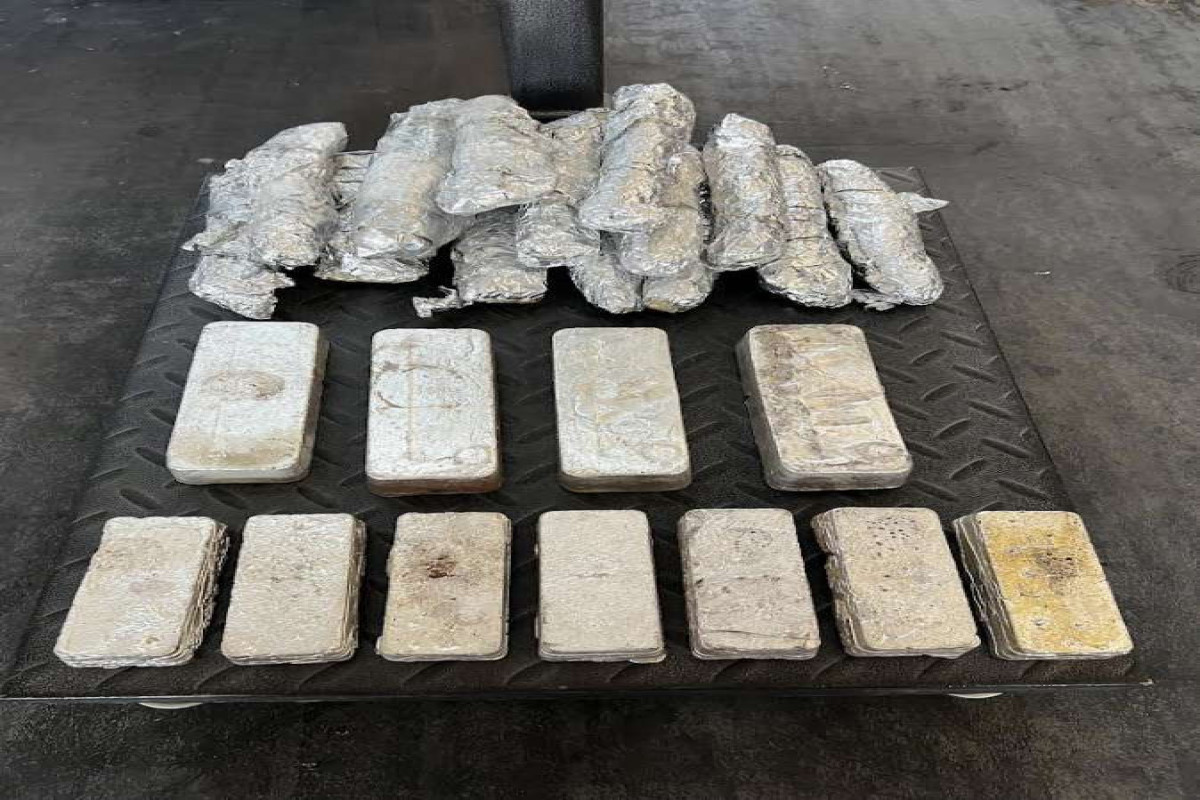 36 kg of silver found in a truck carrying cargo from Iran to Türkiye in Nakhchivan