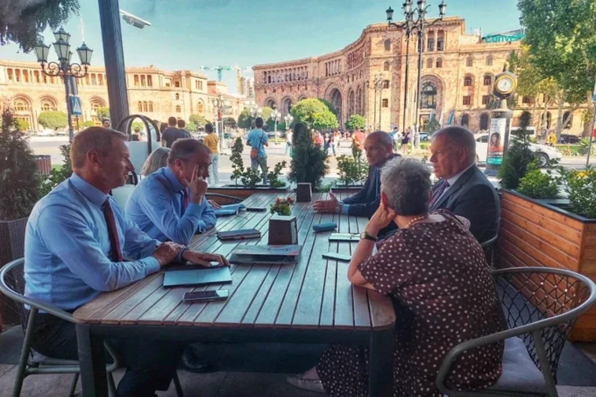 Toivo Klaar met with head of EU Mission in Armenia