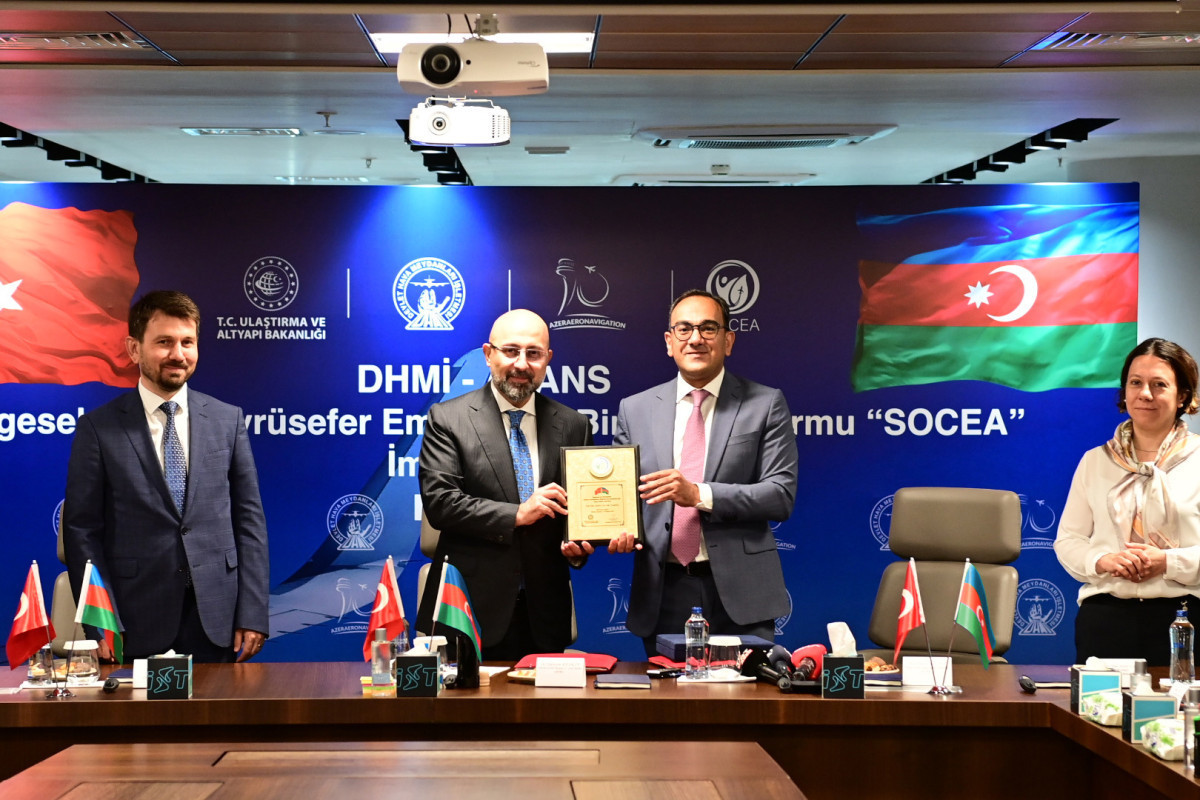 Azerbaijan and Türkiye to Develop Cooperation in the Field of Air Navigation -PHOTO 