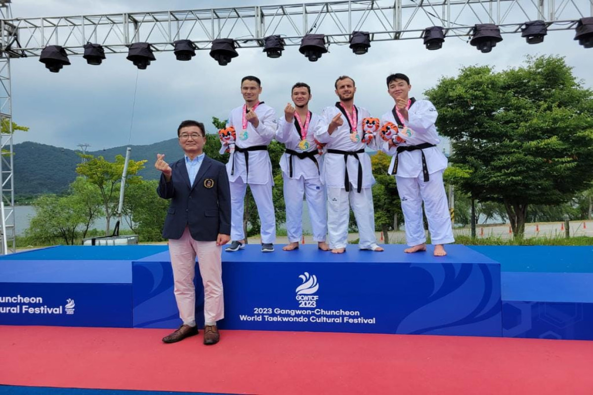 Azerbaijani para-taekwondo fighter won bronze medal in South Korea
