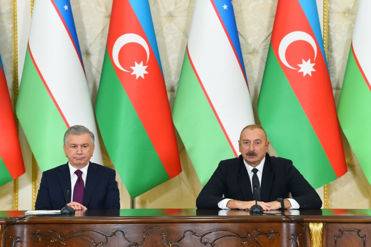President Ilham Aliyev: We highly appreciate that Shavkat Mirziyoyev is paying his first state visit to Azerbaijan after being elected President of Uzbekistan