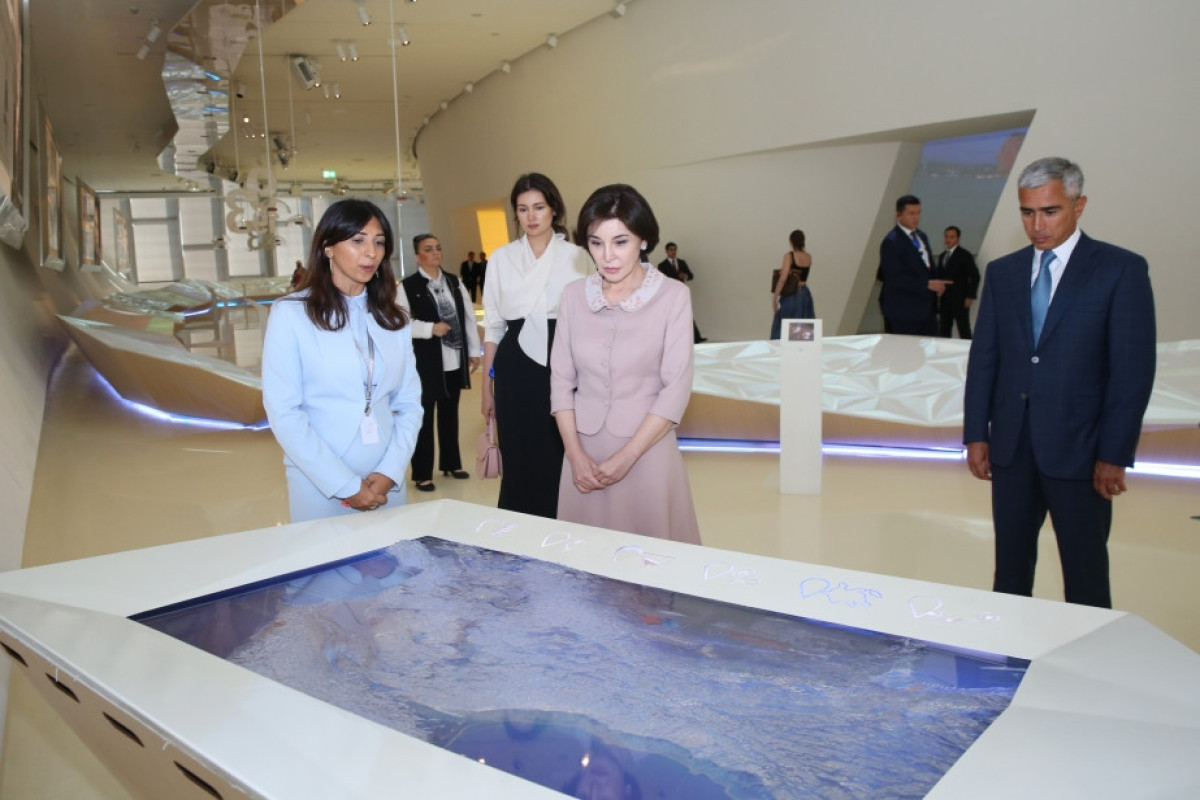 First Lady of Uzbekistan gets acquainted with Heydar Aliyev Centre-UPDATED 