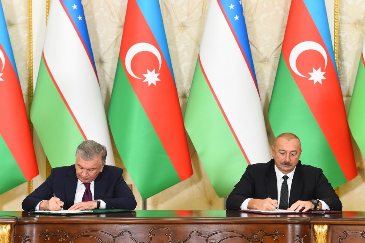 Azerbaijan, Uzbekistan signed documents-UPDATED 
