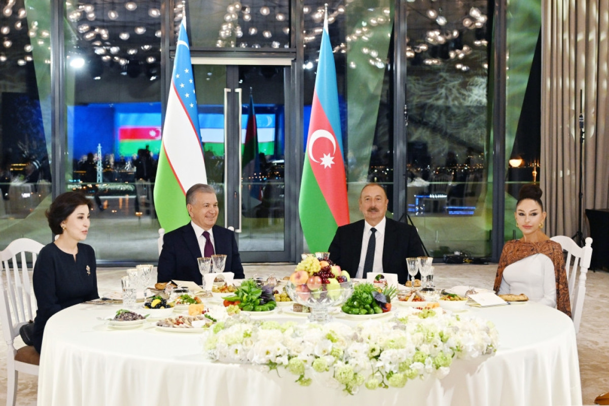 State reception was hosted in honor of President of Uzbekistan Shavkat Mirziyoyev-UPDATED 