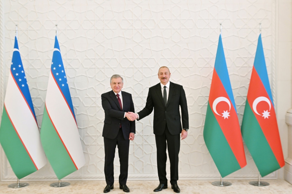 President of Uzbekistan Shavkat Mirziyoyev, who is on state visit to Azerbaijan, arrived in Fuzuli district