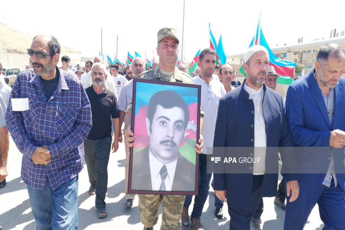 Remains of person who went missing 31 years ago in Dashalti laid to rest in Azerbaijan's Gobu settlement-PHOTO 