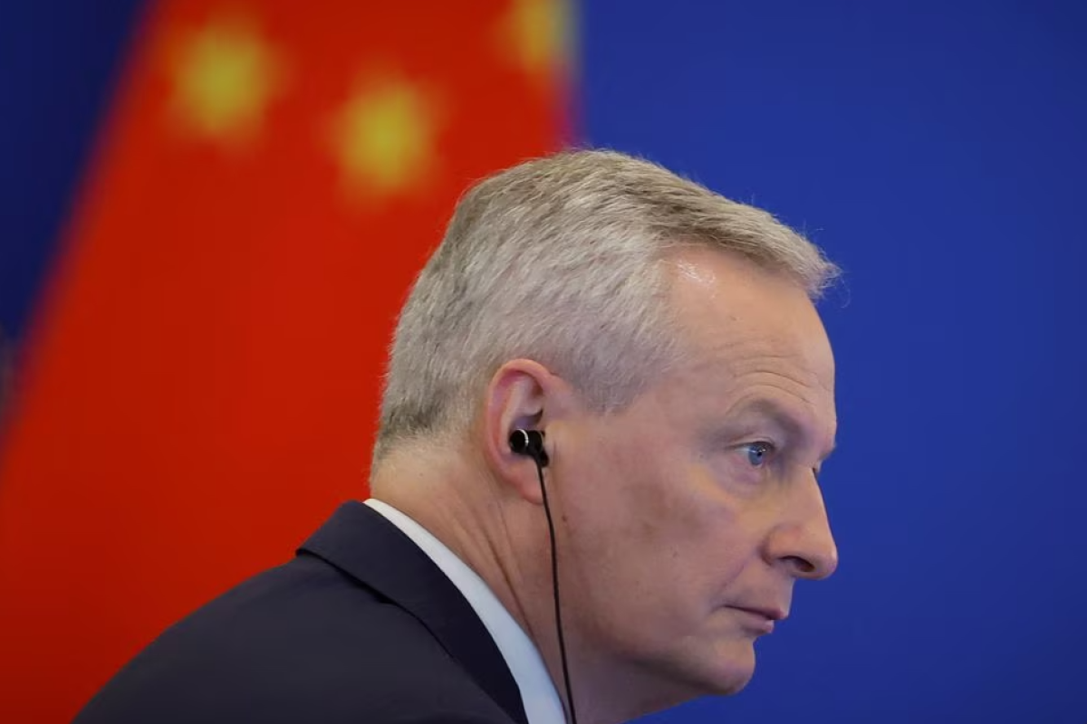 Finance Minister of France Bruno Le Maire