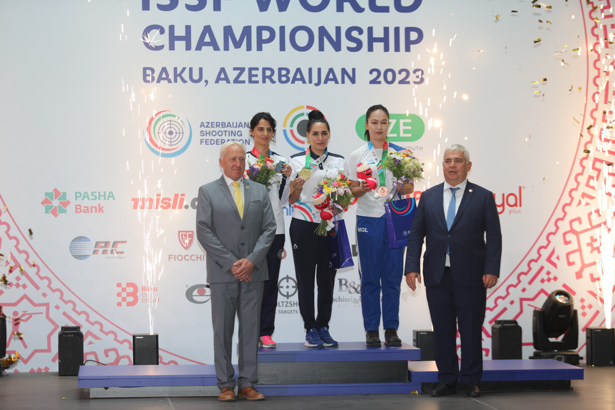 Azerbaijani female athletes claim two medals at 53rd World Shooting Championships in Baku