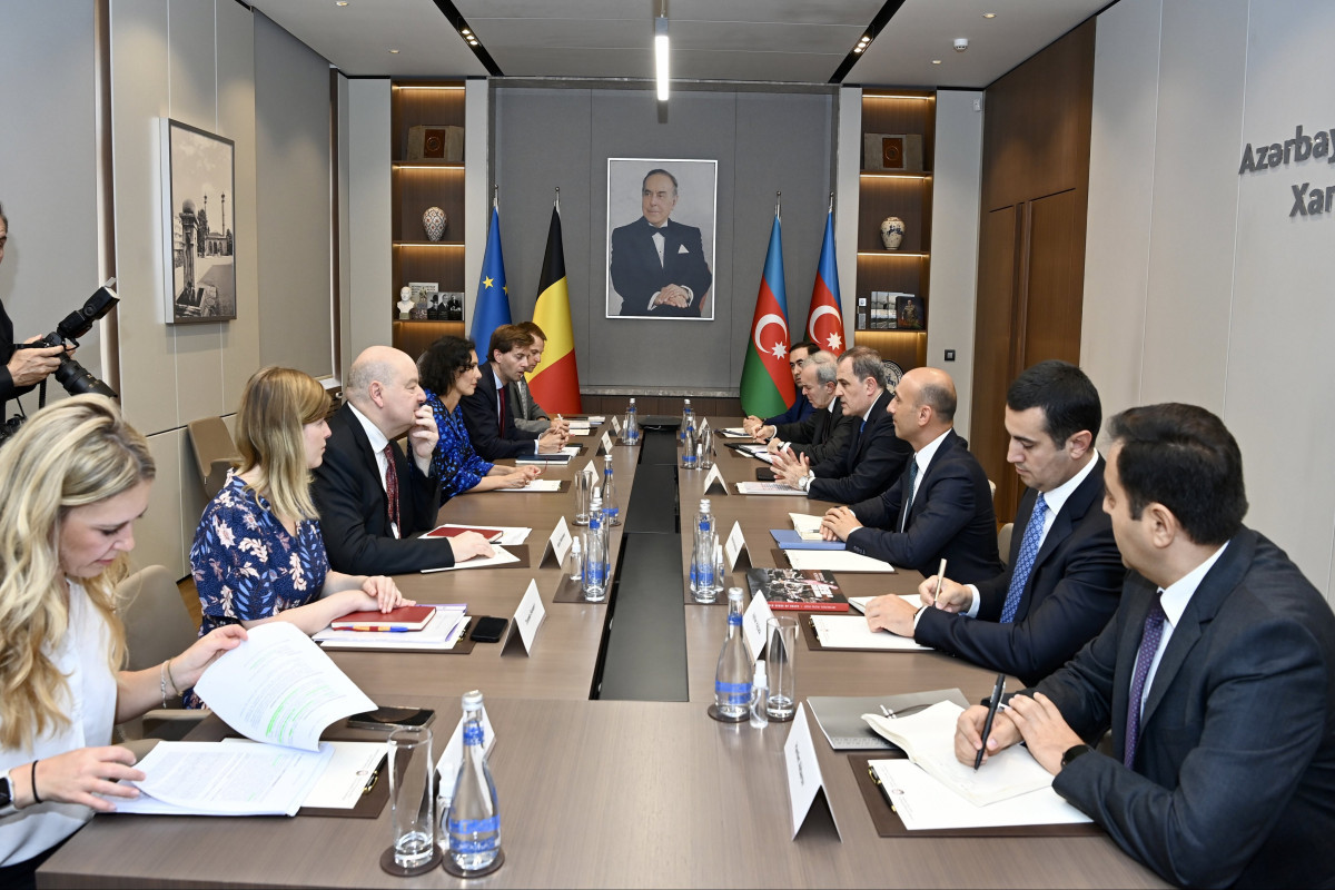 Foreign Ministers of Azerbaijan and Belgium held meeting in expanded format-UPDATED 