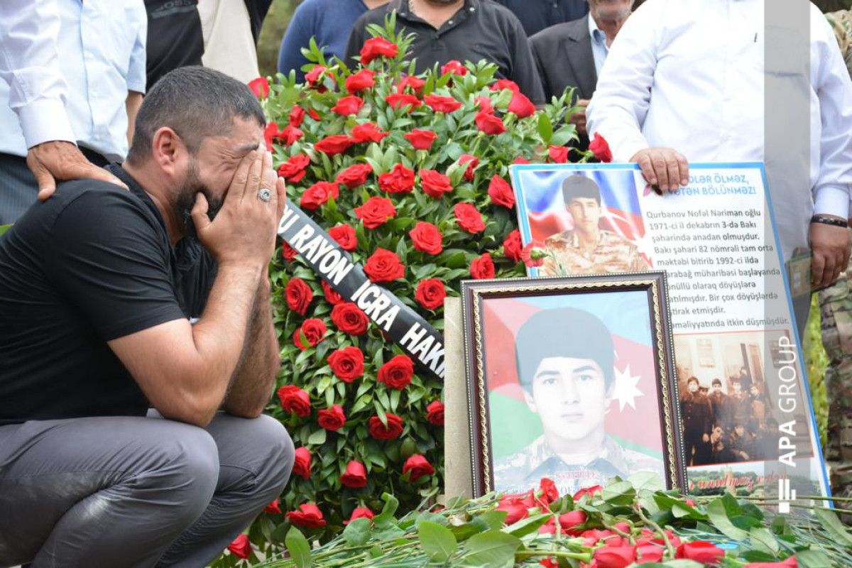 Remains of person who went missing 31 years ago in Dashalti laid to rest in Azerbaijan's Sabunchu -PHOTO 
