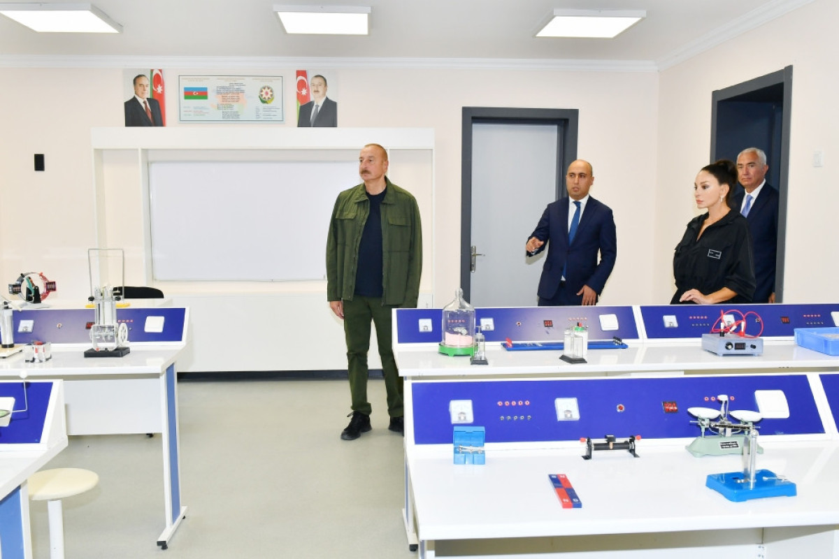 Lachin district secondary school No.2 was commissioned after major overhaul
