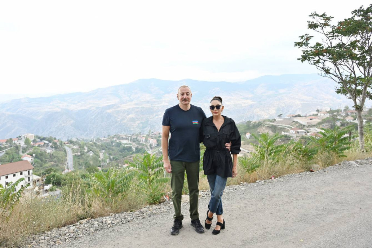 President Ilham Aliyev and First Lady Mehriban Aliyeva participated in Lachin City Day festivities in city of Lachin