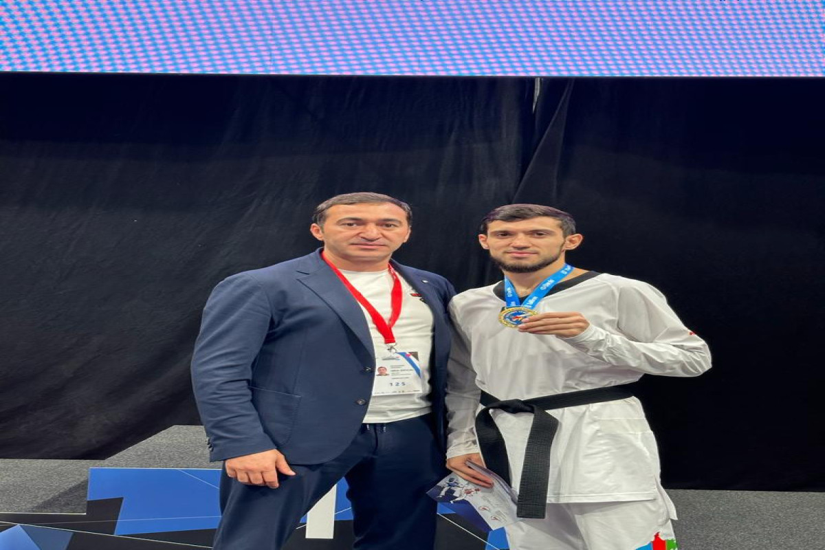 Azerbaijani taekwando fighter becomes the European champion - PHOTOLENT