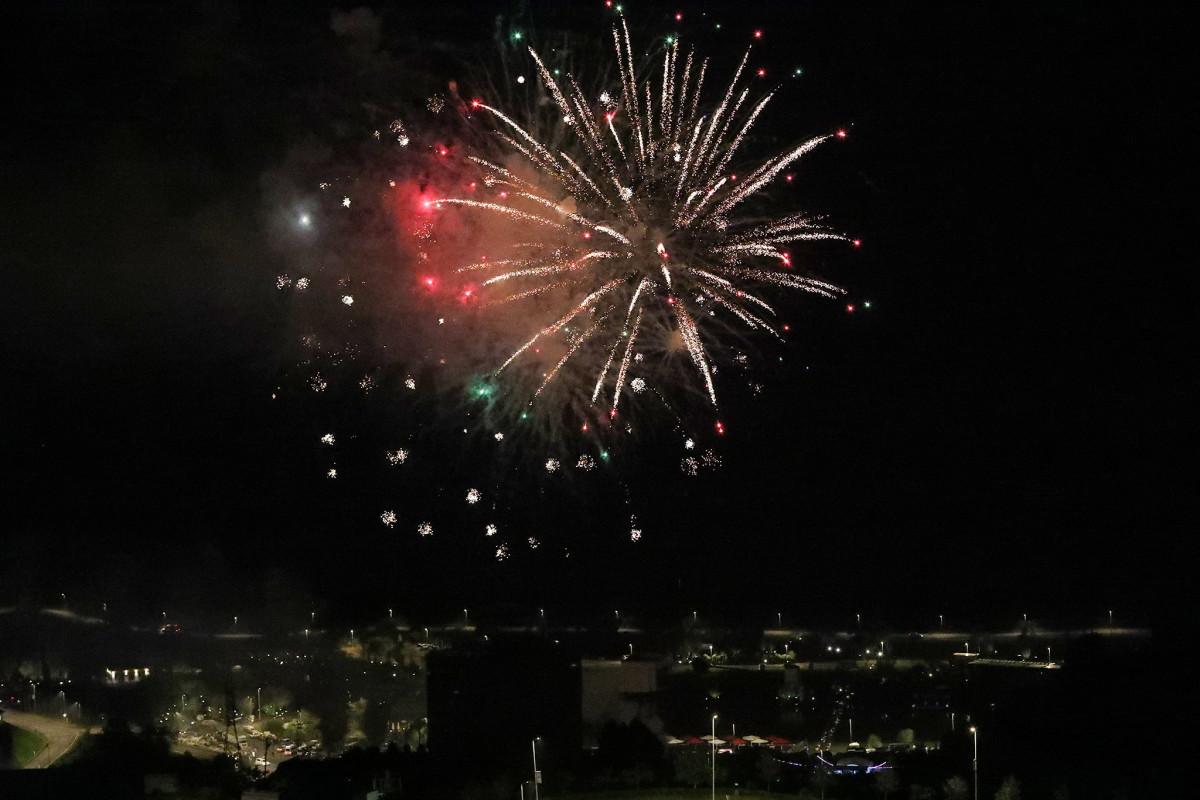Firework display lights up the skies of Lachin-PHOTO 