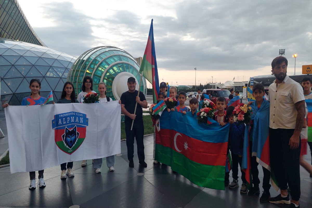 Azerbaijani taekwondokas claim 5 medals-VIDEO 