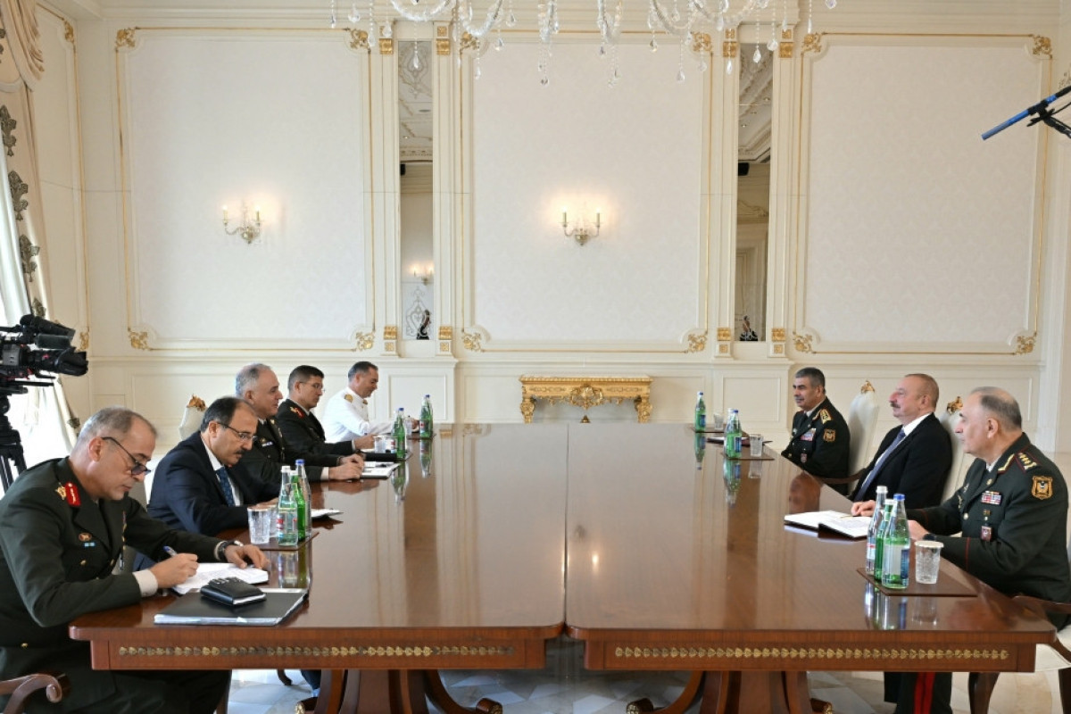 President Ilham Aliyev received Chief of General Staff of Turkish Armed Forces-UPDATED 