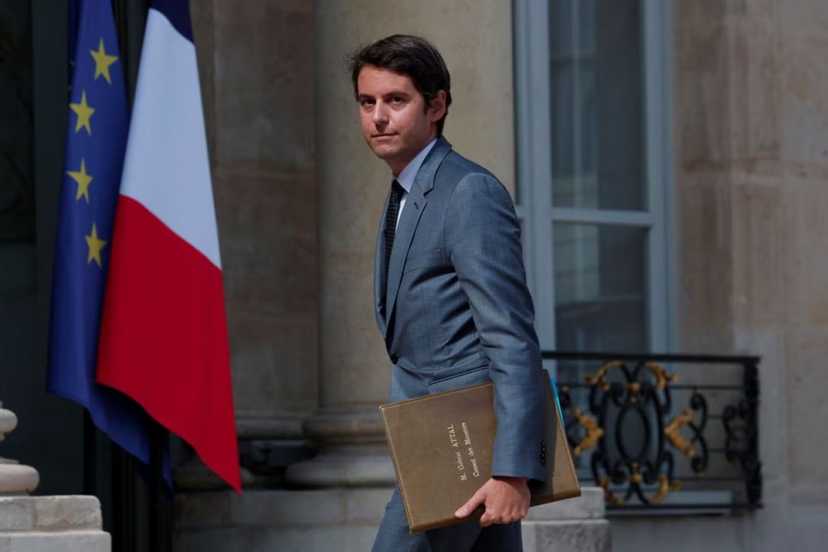 French Education Minister Gabriel Attal