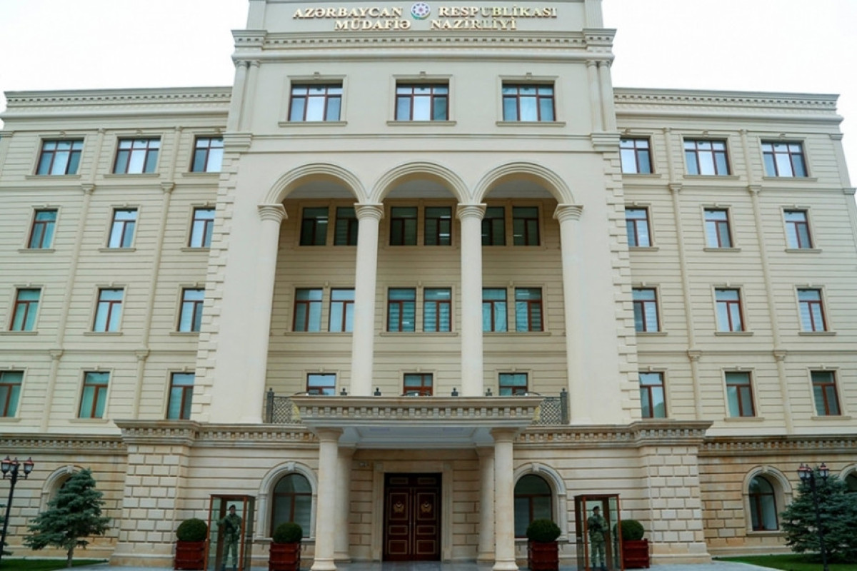 Positions of Azerbaijani Army subjected to fire - MoD