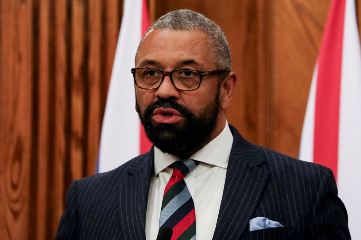 British Foreign Secretary James Cleverly