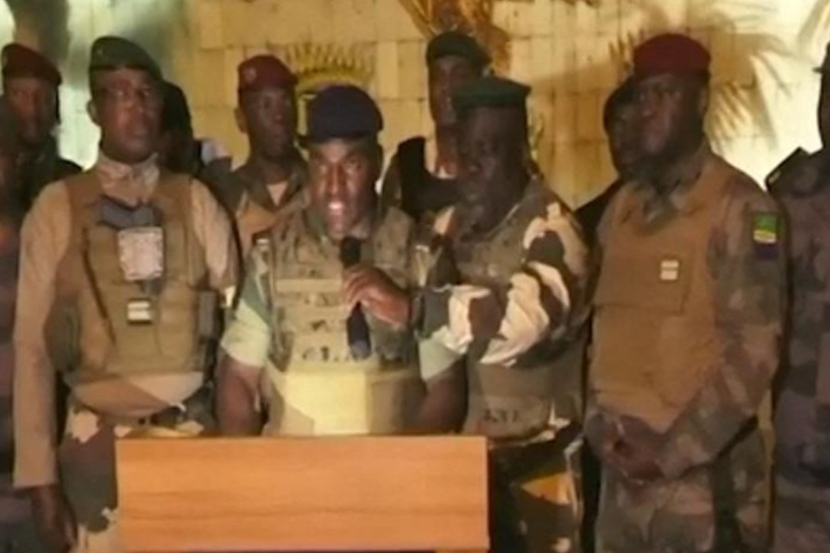 Gabon president under house arrest, say coup leaders-UPDATED 