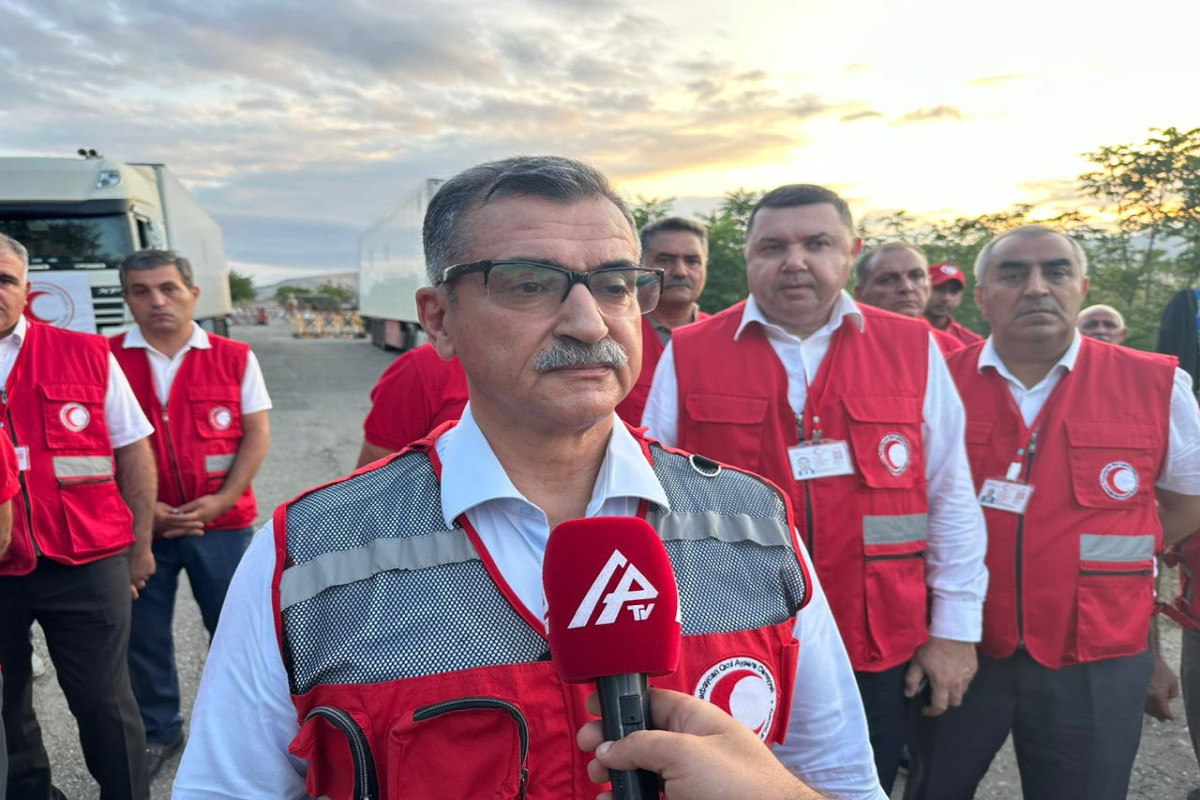 If the first humanitarian cargo sent to Khankendi is accepted, this process can continue - ARCS Chairman