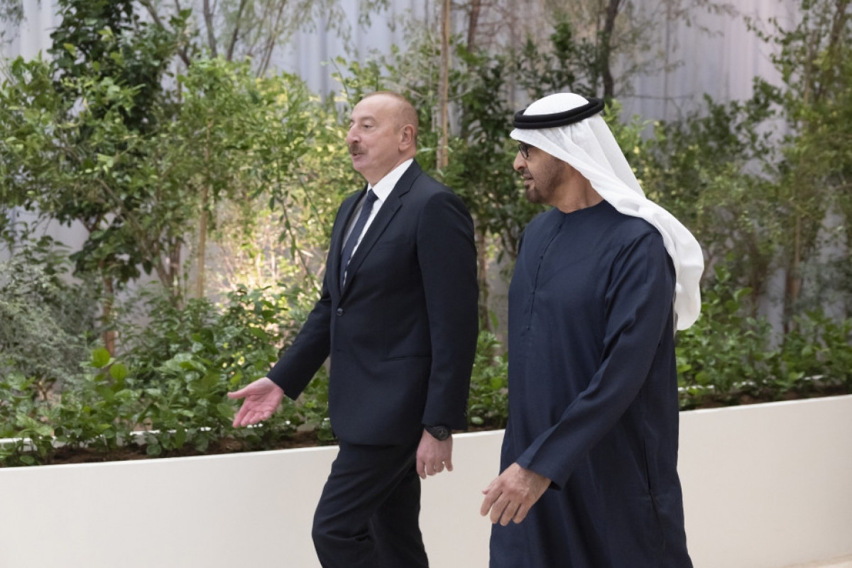Development of relations between Azerbaijan and the UAE is gratifying - President Ilham Aliyev