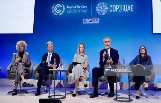 NATO is committed to fight climate change - Secretary General  Stoltenberg