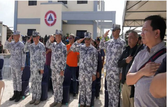 Philippines opens South China Sea monitoring base