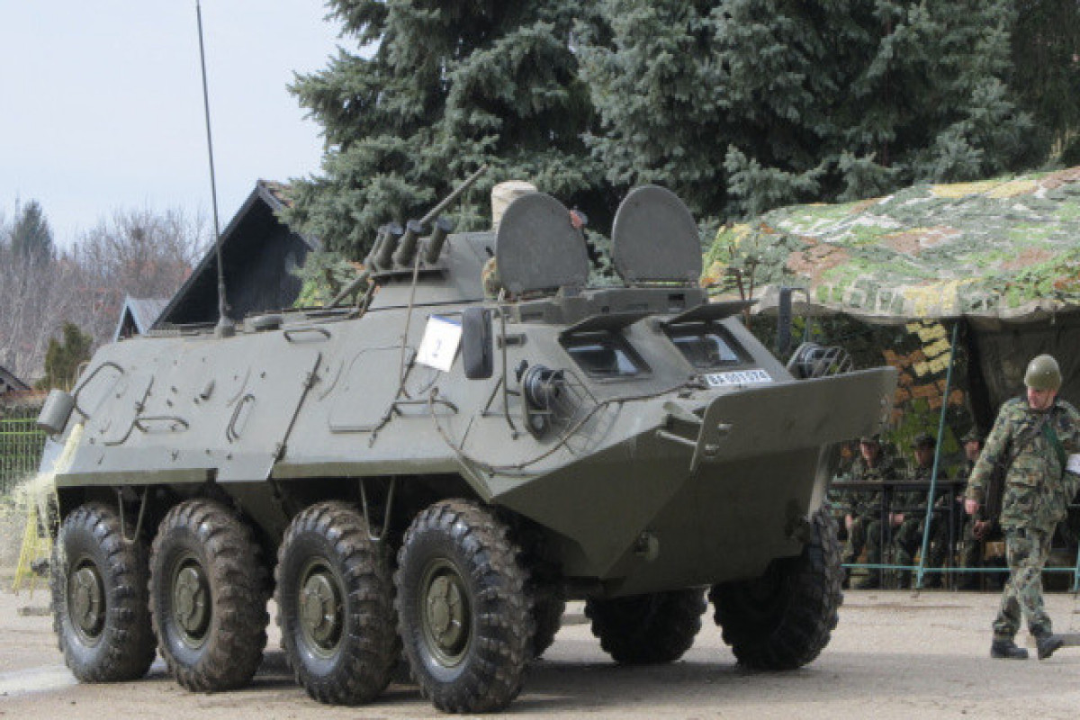 Bulgarian President vetoes armored vehicle donation to Ukraine