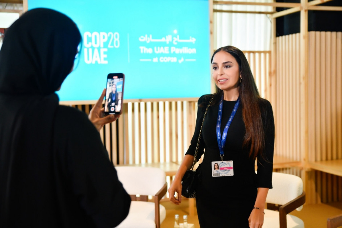 Heydar Aliyev Foundation VP Leyla Aliyeva participates in discussions on climate change within COP 28 in Dubai