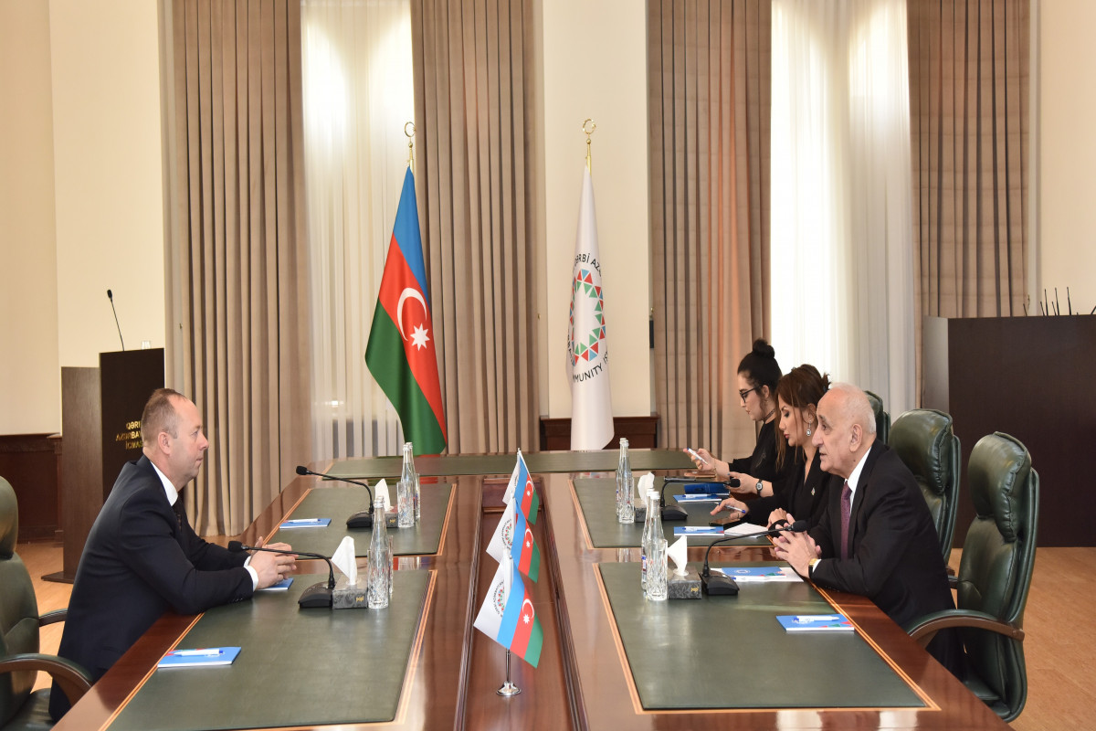 Western Azerbaijan Community hosts meetings with int