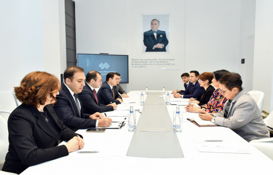 Azerbaijan's Minister of Culture met with his Kazakh counterpart