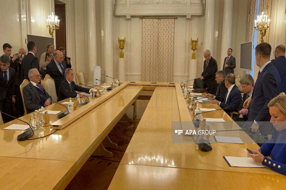 Azerbaijani MFA released information on meeting of Foreign Ministers of Russia and Azerbaijan -PHOTO -UPDATED-1 