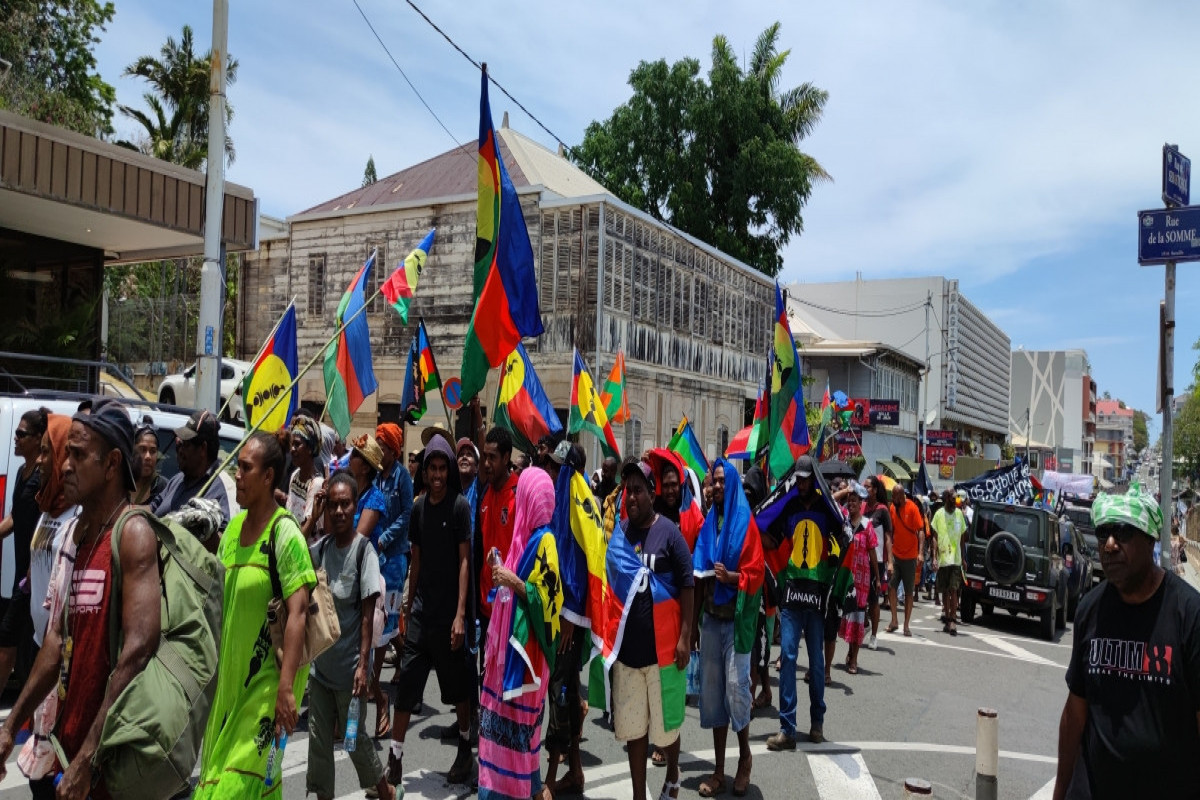 New Caledonia held protest march against France -PHOTO -VIDEO 