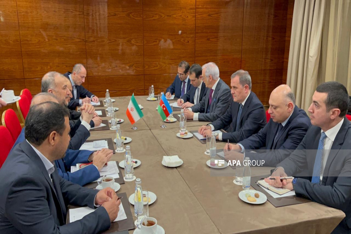 Azerbaijani, Iranian FMs meet in Moscow-PHOTO 