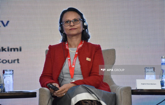 Mariam A.Khan, UNFPA Resident Representative to Türkiye, Country Director for Azerbaijan and Georgia 