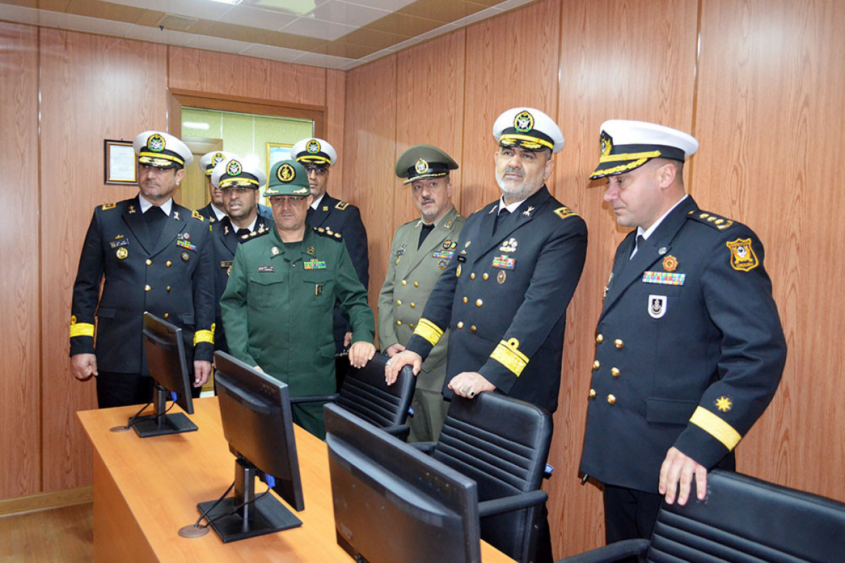Iran’s Navy delegation visits Military Institute and one of the military units in Azerbaijan-PHOTO 