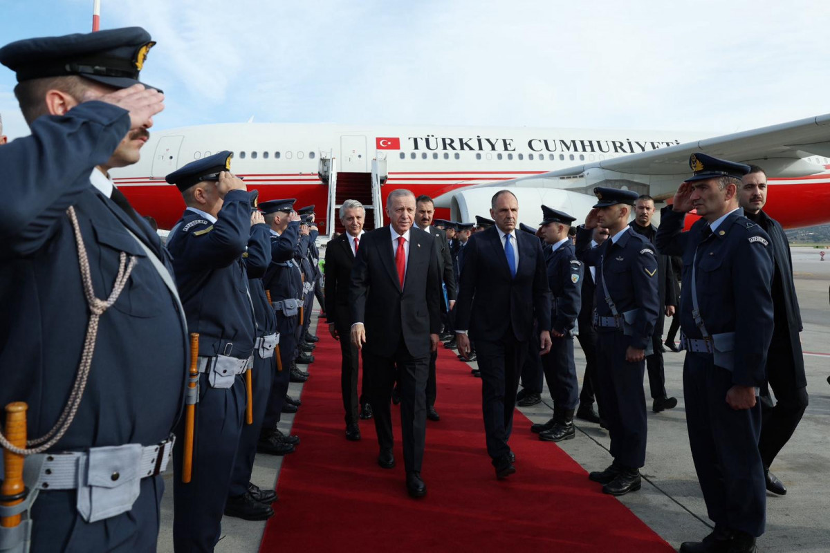 Turkish President Erdogan visits Greece