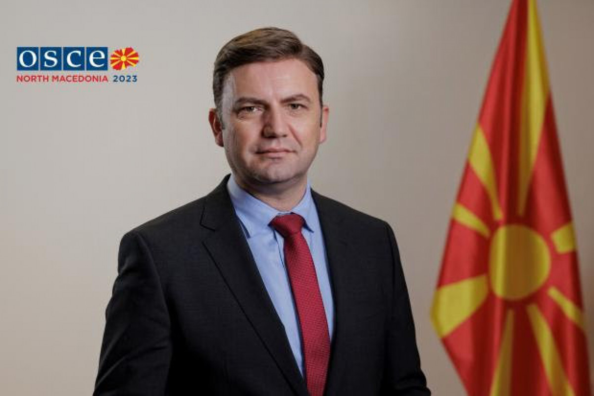 Bujar Osmani, OSCE Chairman-in-Office, Minister of Foreign Affairs of the Republic of North Macedonia