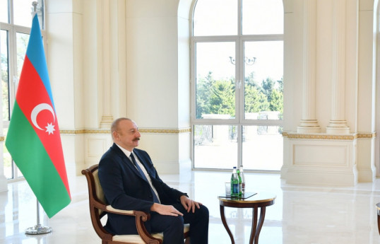 Ilham Aliyev - the President of the Republic of Azerbaijan
