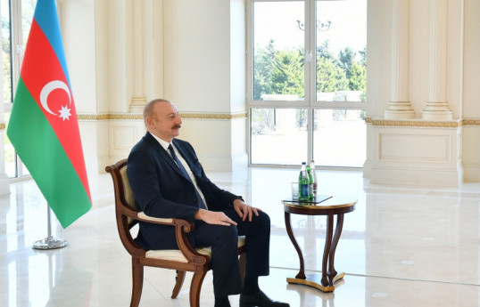 Ilham Aliyev - the President of the Republic of Azerbaijan