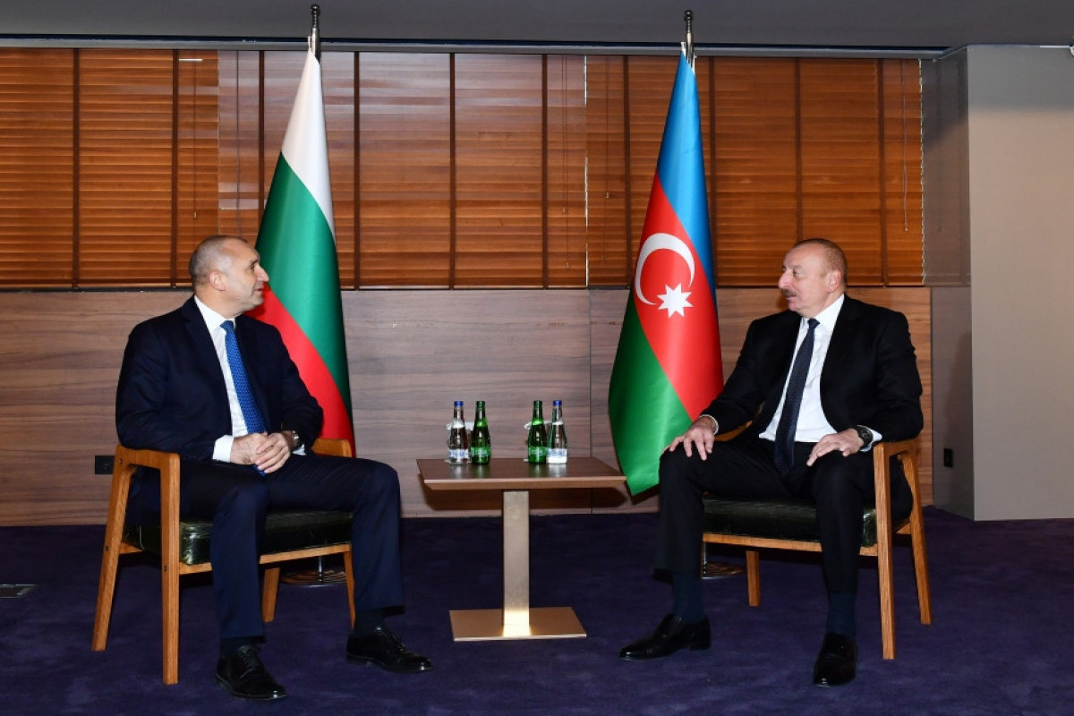 President of Azerbaijan Ilham Aliyev held one-on-one meeting with President of Bulgaria Rumen Radev
